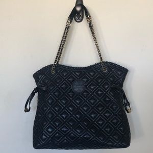 Tory Burch Marion Quilted Slouchy Tote ( Large)